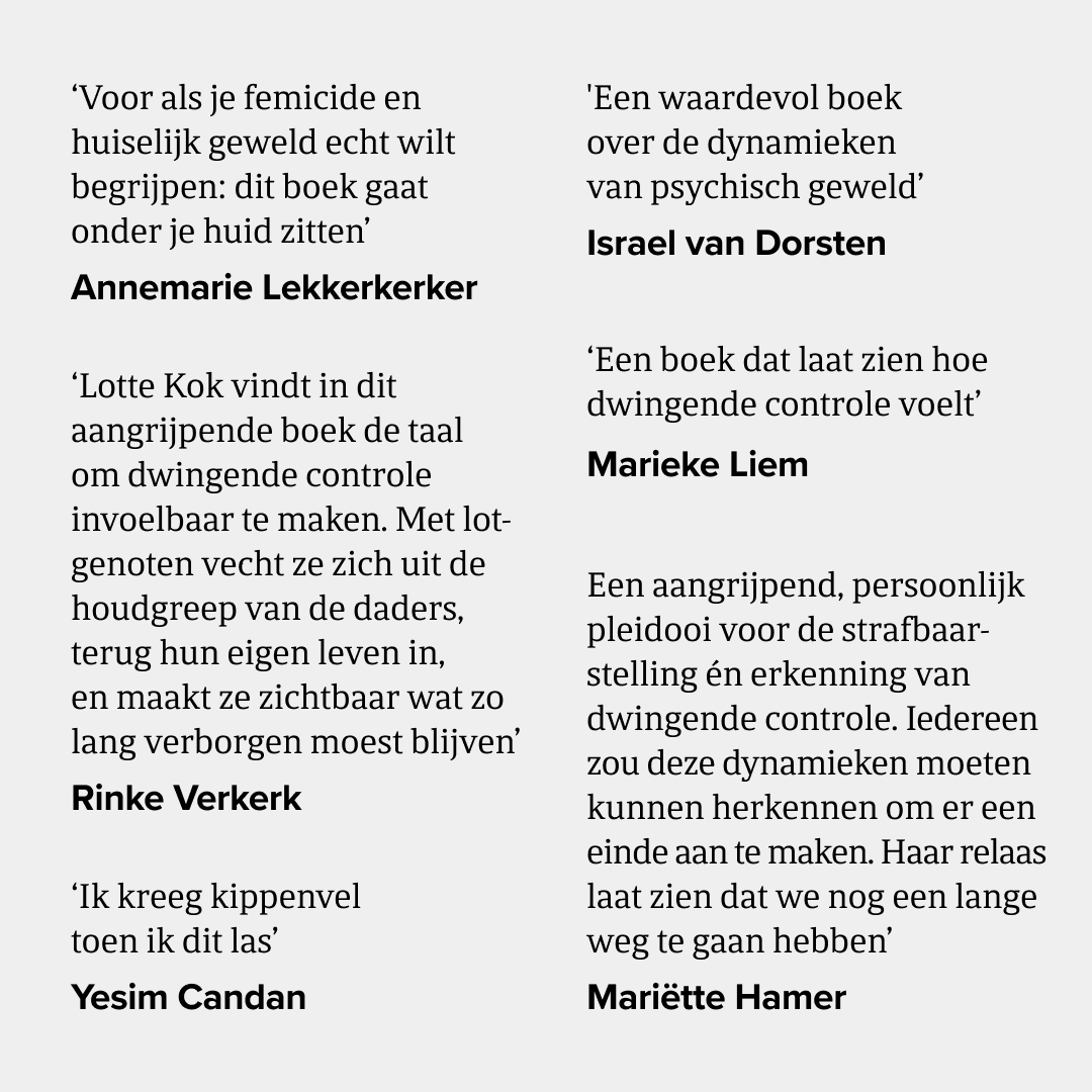 Waarom ging je niet weg? - Lotte Kok